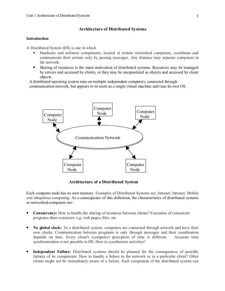 Design distributed system pdf